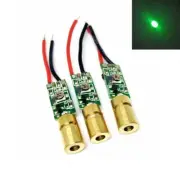 3pcs Mini Green Laser Light 515nm 520nm 5mw Green Laser Diode Dot Module