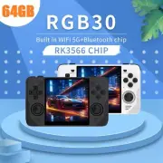 RGB30 Retro Game Console 16G+64G 4.0 Inch 720X720 Quad-Core CPU 5Ghz2028