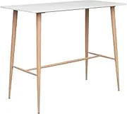 VRAXO Bar Table White 120x60x105 cm -23KG,248145