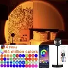 Smart Bluetooth APP Control 64 Colors Sunset Lamp Projector Night Light