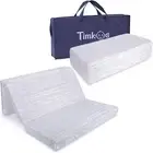 Cot Mattress, Foldable Travel Cot Mattress Porta Baby Bassinet Mattress, Cot...