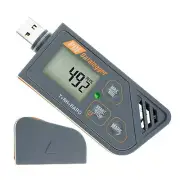 Light Portable and IP65 Waterproof USB Data Logger for Temperature Humidity a...