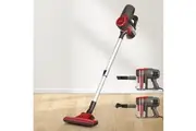 Devanti Stick Vacuum Cleaner Bagless Corded 500W Red