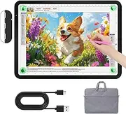 A4 tracing Light Box with Bag (Black)