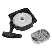 Recoil Pull Starter for 33cc 43cc 47cc 49cc 50cc Pocket Dirt Bike Scooter Chopper - Claw Pawl Cog Included black