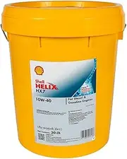 Shell Lubricants Helix HX7 10W-40 SN+ Multigrade Motor Oil 20 Litre