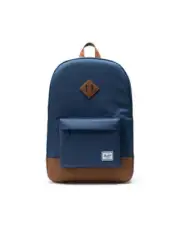 Herschel Supply Co. Heritage Classic Backpack, 21.5 Navy With Red Striped Lining