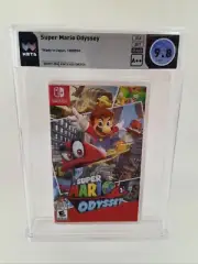 Super Mario Odyssey Nintendo Switch • WATA 9.8 A++ New Sealed 1st Print 105882A
