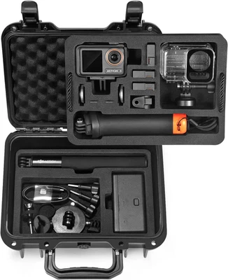 Lekufee Waterproof Hard Case Compatible with DJI Osmo Action 5 Pro,Osmo Actio...