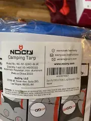 NOCRY hammock rain fly Lightweight Camping Tarp waterproof NC-RF-12X10-BLUE