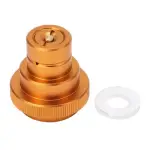 Quick CO2 Adapter Brass TR21 4 Male Thread CO2 Cylinder Adapter For❀