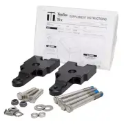 Teleflex Boat Twin Engine Tie Rod Adapter Plates HO5044A | Honda (Pair)
