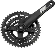 Samox AF26 Crankset - 170mm, 9/10-Speed, 44/32/22t, 104/64 BCD, JIS Square