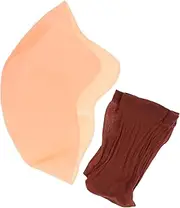 Latex Bald Cap Set Fake Bald Costume Accessory for Boys and Girls Men and Women