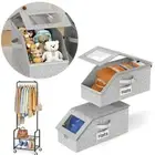 Multi-purpose Wardrobe Organization Box Grey Hat Rack NEW Hat Storage Box Cap