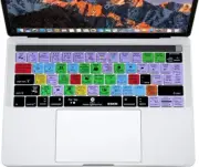 Shortcuts Silicone Keyboard Skin Cover for MacBook Pro 13 in Lightroom Function