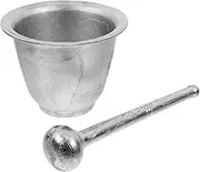 Cabilock 1 Set Manual Garlic Spice Crusher with Pestle Potato Pounding Tool for Kitchen
