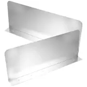 2 Pcs Sink Anti-splashing Retaining Plates Kitchen Splashing-proof