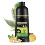 Herbal Black Dew Shampoo,Black Hair Dye Shampoo 3 in 1 Dye Hair Colorin