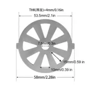 Meat Grinder Plate Disc Grinding Blade Parts For Mincer Machine