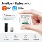 Tuya Zigbee Smart Light Switch Single Fire No Neutral Wire 1/2/3CH Switch Module