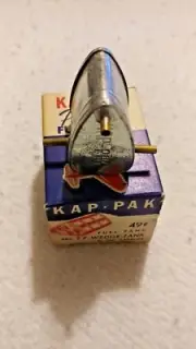 Vintage Kap-Pak Fuel Tank #T7 Wedge Tank 2/3 oz Capacity