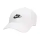 【NIKE 耐吉】帽子 棒球帽 運動帽 遮陽帽 U NK CLUB CAP U CB FUT WSH L 白 FB5368-100