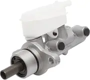 X AUTOHAUX Brake Master Cylinder with Reservoir No.47201B1010 for Subaru Justy 2007-2024 Hydraulic Master Cylinder Silver Tone White Aluminum Alloy Plastic 1 Pcs