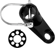 Kisangel Bike Trailer Hitch Steel Material Easy Install Bike Trailer Coupler Attachment Pet Carrier Accessory