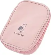Portable Medical Bag Lightweight First Aid Storage Organizer for Travel School and Outdoor Activities Durable Wear Resistant Medicine Pouch