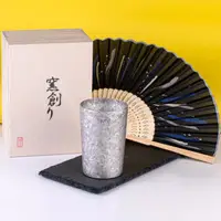 在飛比找momo購物網優惠-【HORIE】日本製 超輕量 雙層純鈦杯 保冷杯(銀色 M 