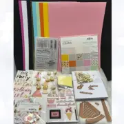 Spellbinders PARTY HAT & STREAMERS Card Making Kit of the Month Birthday 6/22