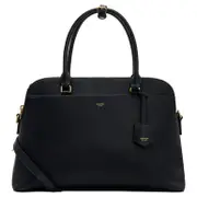 Iris Double Zip 14" Tote Bag Black