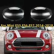 2xHeadlight Lens Cover Lampshade Housing Cap Glue For Mini F55 F56 F57 2014-2018 (for: Mini)