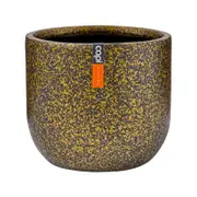 Capi 14 x 13cm Gold Terrazzo Indoor Plant Pot