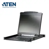 在飛比找樂天市場購物網優惠-【預購】ATEN CL3000N 輕量型單滑軌LCD控制端(