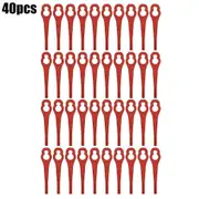 40× For-Ferrex-Aldi FAR 20-1 Grass Trimmer Plastic Blades 97699/2002706/FE220