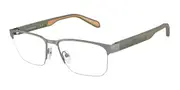 Emporio Armani EA1162 3003 Men's Glasses Gunmetal Size 56 - Private Health Rebate - Blue Light Block Available