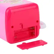 Mini Simulation Washing Machine Electric Make Up Brush Washing Machine (Pink NOW