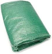 [Worth] Garden PE Replacement Cover for 5 Tier Mini Greenhouse - Applicable Size 27 in. L x 19 in. W x 75 in. H - Green Cover Only - G304B03