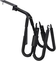 Oimzzr Bike Surfboard Rack Holder Double-Board Portable Adjustable Side Carrier Surf Rack board Wind Surfboard Carrier