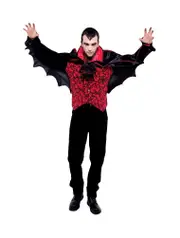 Vampire Count Classic Dracula Gothic Horror Halloween Men Costume