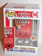Funko Pop Kellogg's Froot Loops Cereal 186 Vinyl Figure Collectible NEW