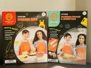 MasterChef Junior Pizza Cooking Set and Cutting Board and Knife Set for Kids