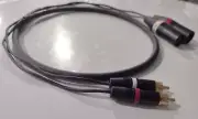 RCA to XLR - Dual - 2 Channel - MOGAMI 2930 - Neutrik Black/Gold