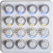P554-1 Midi Fighter Twister Controller White