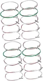 Hoement 2sets Metal Guzheng Strings High Elasticity Excellent Sound Quality 10pcs*2