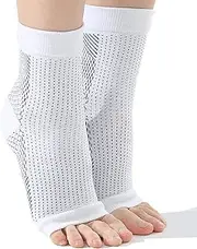 Soothe Socks for Neuropathy Pain , Neuropathy Pain Relief Socks (Large-X-Large, White)