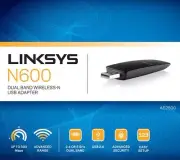 Linksys AE2500 Wireless-N USB Adapter - N600 Dual Band AE2500-NP