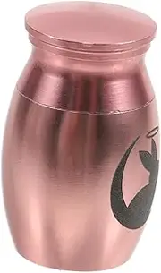 Hohopeti Pet Urn for Ashes Small Cremation Urn for Dogs Cats Durable Weather Resistant Rabbit Memorial Holder Closure Keepsake for Pet Remembrance